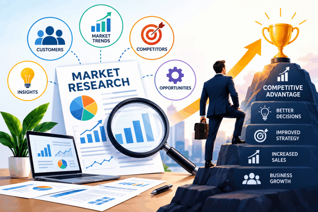 How Market Research Gives Your Business a Competitive Advantage